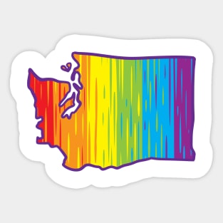 Washington Pride Sticker